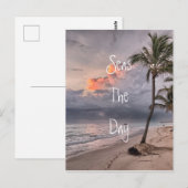 Grijp De Dag Briefkaart (Voorkant / Achterkant)