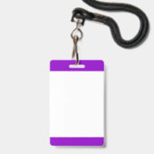 Grijp de wijn Grijp de dagkoord Badge (Achterkant met lanyard)