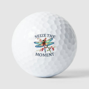 Grijp het moment - Artistieke libel Golfballen