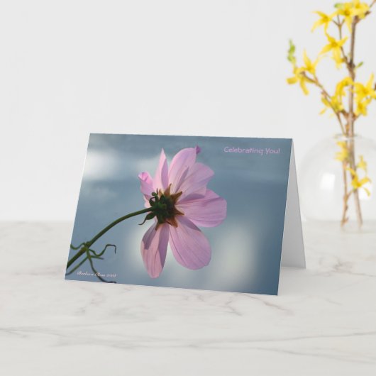 Grijp het moment! kaart (Gele Bloem)