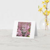 Grijp je verhaal Note Kaart - Blank Inside (Gele Bloem)