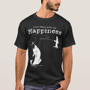 Grijp mijn Geluk niet - Fly Fishing T-shirt