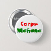 grijp morgen ronde button 5,7 cm (Voorkant /achterkant)