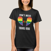 Grijp Trans Kinderen Niet Texas Beschermt Trans Ki T-shirt (Voorkant)