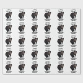 Grijpbier met minimale inspanning grappig cadeaupapier (Vlak)