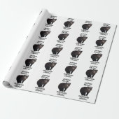 Grijpbier met minimale inspanning grappig cadeaupapier (Uitgerold)