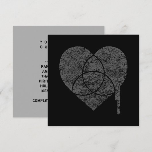 grijpgrafiek kaart (Voorkant / Achterkant)