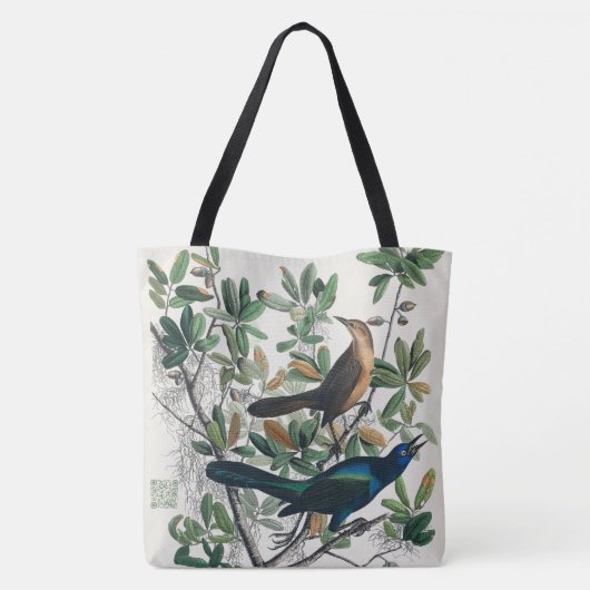 Grijpvogels Tote Bag (Achterkant)