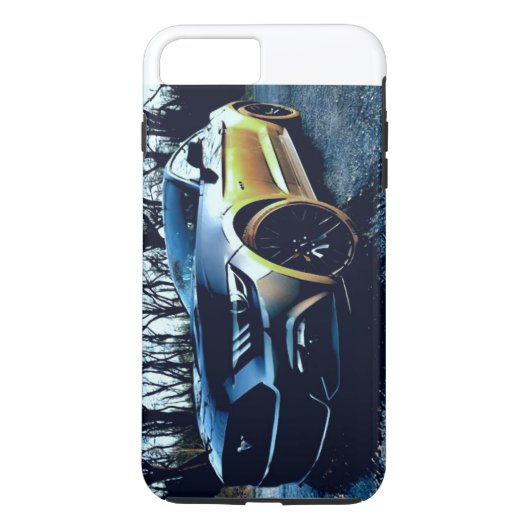 Grijs 2017 Mustang GT Case-Mate iPhone Case (Achterkant)