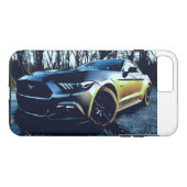 Grijs 2017 Mustang GT Case-Mate iPhone Case (Achterkant (Horizontaal))
