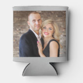 Grijs Aangepast 2 het Malplaatje van de Foto Dubbe Blikjeskoeler (Voorkant)