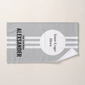 Grijs Aangepaste Sport Team Logo, Team & Speler Na Handdoek (Handdoek)