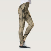 Grijs abstract leggings (Rechts)
