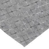 Grijs afbeelding verdeeld in rechthoek, helderheid korte tafelloper (Hoek)