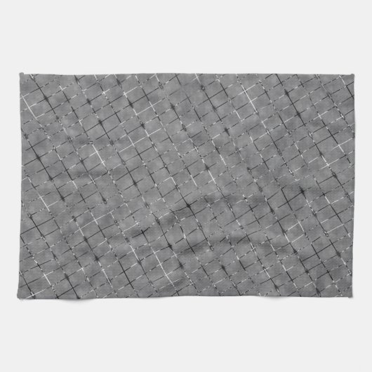 Grijs afbeelding verdeeld in rechthoek, helderheid theedoek (Horizontaal)