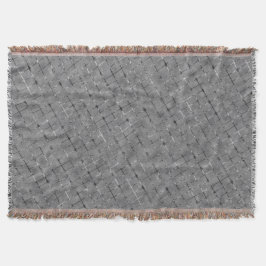 Grijs afbeelding verdeeld in rechthoeken, lijndraa deken