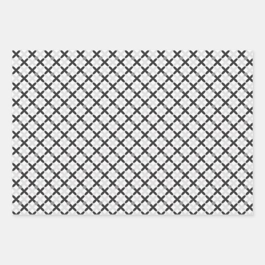 Grijs Afstudeerder Naam Script Modern Inpakpapier Vel (Voorkant 2)