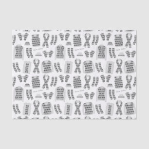 Grijs Argyle Patroon Items Tissue Paper Tissuepapier