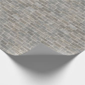 grijs bakstenen inpakpapier (Hoek)