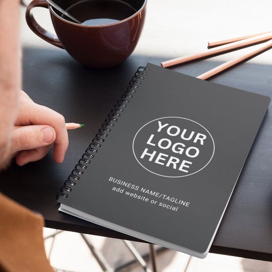 Grijs Bedrijf Professionele Schone Logo Planner