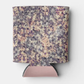 Grijs, beige geometrisch blikjeskoeler (Voorkant)