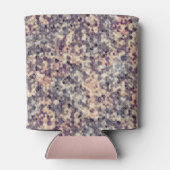 Grijs, beige geometrisch blikjeskoeler (Achterkant)