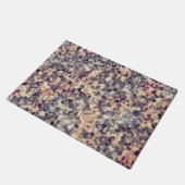 Grijs, beige geometrisch  deurmat (Schuin)