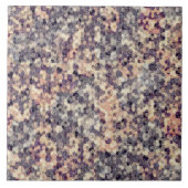 Grijs, beige geometrisch tegeltje (Voorkant)