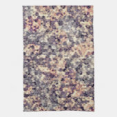 Grijs, beige geometrisch theedoek (Verticaal)