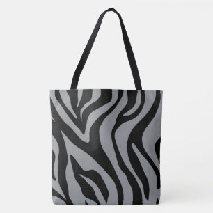Grijs/beige tijger afdrukken Twee-tonen Mode Tas