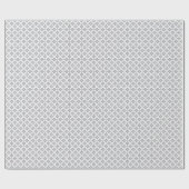 Grijs bergpatroon Hmong inpakpapier (Vlak)