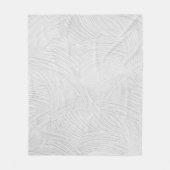 Grijs betonoppervlak fleece deken (Voorkant)