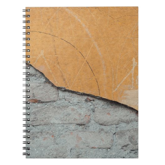 Grijs betonoppervlak notitieboek (Voorkant)