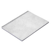 Grijs betonoppervlak notitieboek (Linkerzijde)