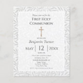 Grijs blad | Eerste uitnodiging tot inschrijving o (Voorkant)