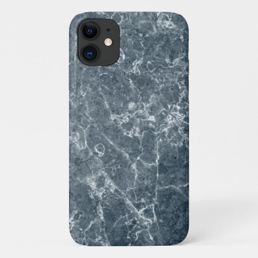 grijs blauw Abstract patroon Case-Mate iPhone Case (Achterkant)