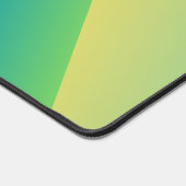 Grijs Blauw groen Abstract Desk Mat, Kantoor Desk  Bureaumat (Hoek)