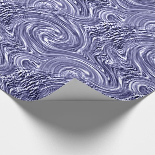 Grijs blauw omlooppapier cadeaupapier (Hoek)