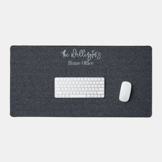 Grijs Blauw Textuur Effect Desk Mats & Pads (Keyboard & Muis)