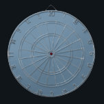 Grijs blauw (vaste kleur) dartbord<br><div class="desc">Grijs blauw (vaste kleur)</div>