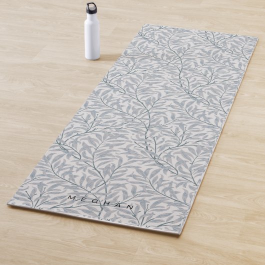 Grijs Blauw Willow Monogram Yoga Mat (In situ)