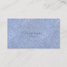 Grijs Blauw Zilver Kristal Cement VIP Afspraak Afsprakenkaartje