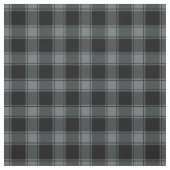 Grijs Blauw & Zwart Buffalo Plaid Stof (Swatch)