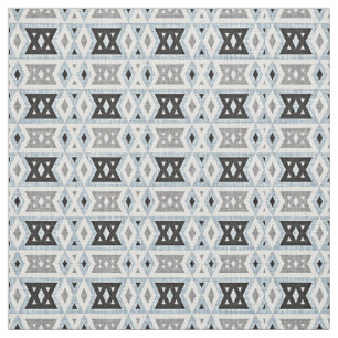 Grijs Blauw Zwart Eclectisch Kijk Stof