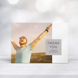 Grijs blok | Foto Afstuderen Hartelijk dank Kaart