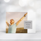 Grijs blok | Foto Afstuderen Hartelijk dank Kaart