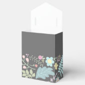 Grijs Blush Roze Moderne Vrijgezellenfeest Bedankdoosjes (Geopend)