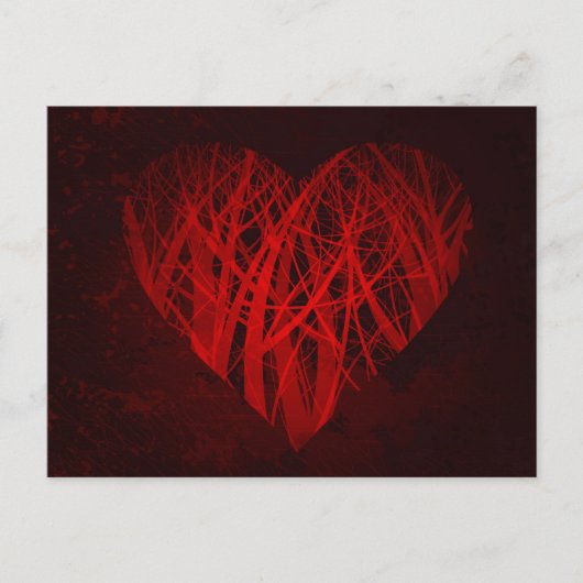 grijs briefkaart (Voorkant)