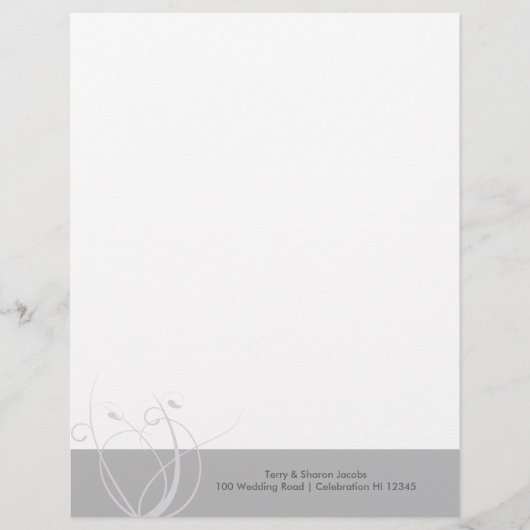 Grijs Briefpapier (Voorkant)