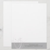 Grijs Briefpapier (Voorkant / Achterkant)